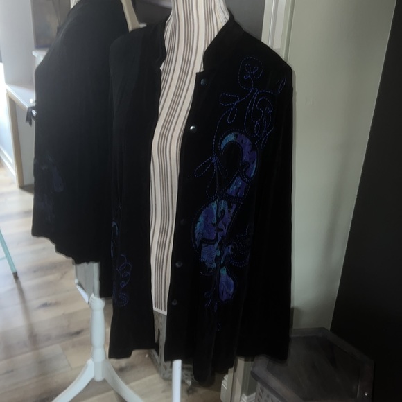 🔥1 hour sale. Chico’s, jacket, wear buttoned or open style, large - Picture 1 of 11